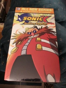 Sonic X - Beating Eggman RARE Sonic The Hedgehog 2005 VHS anime NEW Factory Seal - Bild 1 von 10