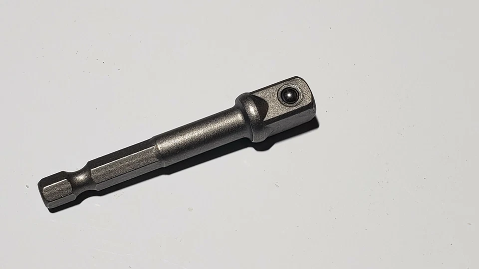 Lotes sueltos a granel de 50 cada uno (nuevo): adaptador de enchufe de taladro cuadrado HEX x 3/8" de 1/4" Foto 1 de 1