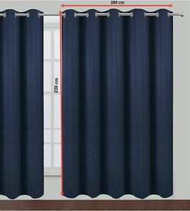 Curtains 2Panels (80-90%)SunBlock Window Dressings Draperies Living Room Bedroom - Picture 1 of 5