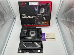 ASUS ROG Strix X870E-E Gaming WiFi AMD AM5 X870 ATX Motherboard READ/FOR PARTS - Bild 1 von 9