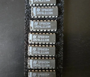 Decodificador/demultiplexor DM74LS139N de National Semiconductor 3 piezas ~ NUEVO ~ - Imagen 1 de 1