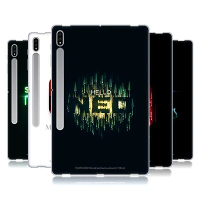 OFFICIAL THE MATRIX RESURRECTIONS KEY ART SOFT GEL CASE FOR SAMSUNG TABLETS 1 - Image 1 of 4