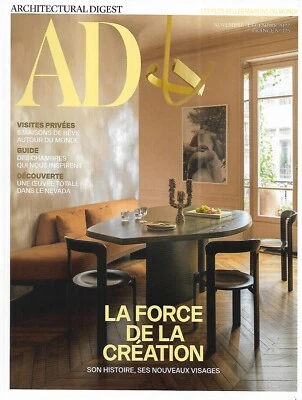 Ad Architectural Digest No 175 Nov.2022 La Force de La Creation/Houses Of Dream - Image 1 of 4
