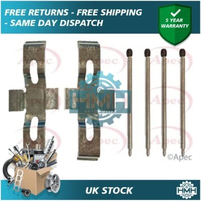 Fits Seat Leon Jaguar XK8 Brake Pads Fitting Kit Front Rear Poppy - Image 1 of 2