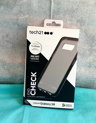 Tech21 Evo Check Case for Samsung Galaxy S8 - Smokey/Black - Image 1 of 3