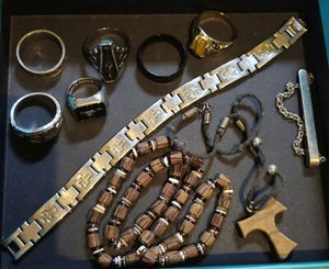 LOTTO BIGIOTTERIA, ACCESSORI DA UOMO ANELLI,BRACCIALE... - Foto 1 di 2