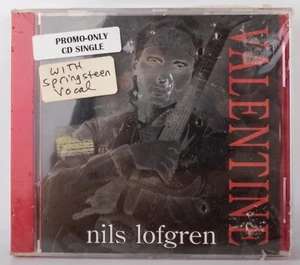 New 1990 Nils Lofgren Valentine Bruce Springsteen Vocals Promo CD Sealed - Picture 1 of 7