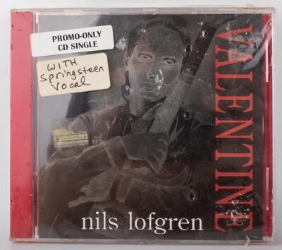 New 1990 Nils Lofgren Valentine Bruce Springsteen Vocals Promo CD Sealed - Image 1 of 4