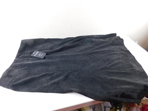 ZAC & RACHEL Women's 14 Long Black Corduroy Skirt NEW $50, Poly Nylon Spandex - Picture 1 of 6