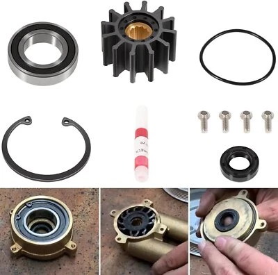 Für Volvo Penta Seewasserpumpe Reparatur Service Kit Kurbelwelle montiert angetr - Bild 1 von 4