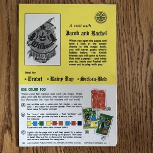 Vtg 1971 Jacob Rachel Magic Pad 32 Unused Alex Wilson Publications Canada 1971 - Picture 1 of 6