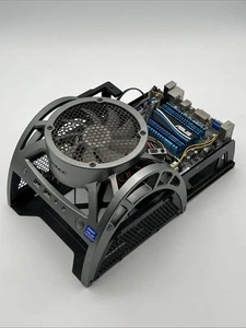 Antec Skeleton Black ATX Tower Computer Case + Free Motherboard Asus E35m1-1 - Photo 1/13
