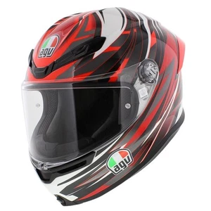 AGV K6 S Reeval helmet gloss white red grey - Picture 1 of 8