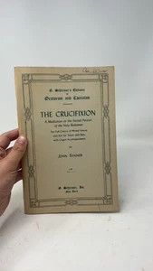 LIEDERBUCH DIE KREUZIGUNG Schirmer Ausgabe von John Stainer - Bild 1 von 3