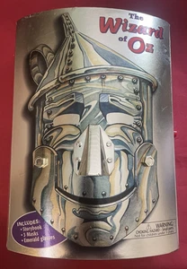 🧠 Tin Man Wizard of Oz Tormont! Keepsake Box Set w/ Masks, Book & Glasses 1998 - Bild 1 von 11