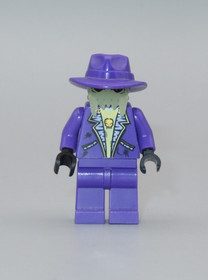 LEGO Rare Brick Daddy glow dark head  Space Police Alien minifigure 5984