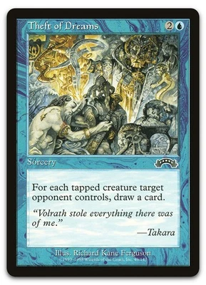 Theft of Dreams #49 (LP) Exodus EXO Magic MTG - Image 1 of 2