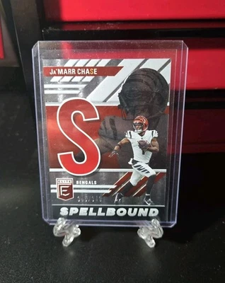 2023 Panini Donruss Elite Spellbound "S" JAMARR CHASE #SB-JC4 (Silver)  345/349 - Image 1 of 2