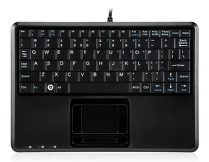 PERIBOARD-510H Plus, Wired Super Mini USB Touchpad Keyboard, X Type Scissor K... - Picture 1 of 5