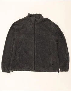 COLUMBIA Mens Fleece Jacket UK 42 XL Grey Polyester CT05 - Picture 1 of 3