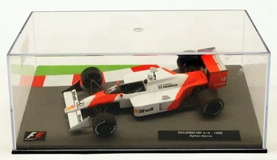 Altaya 1/43 Scale Model Car JK8218S - F1 McLaren MP 4/4 1988 - Ayrton Senna — 第 1/2 张图片