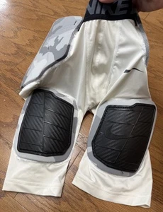 Nike Pro Hyperstrong Targeted Impact Compression Football Girdle Youth XL White - Imagen 1 de 5