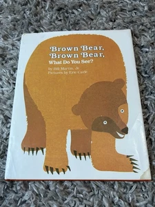 1983 Vintage Brown Bear, Brown Bear Book - Picture 1 of 5