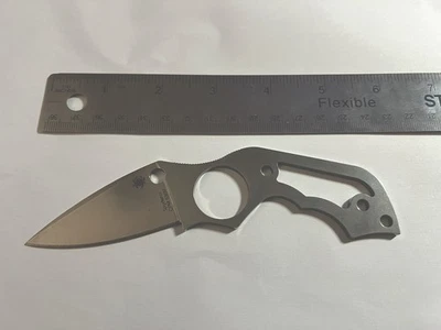 Cuchillo Spyderco Swick2 Concept - Nuevo en caja - Una sola pieza de acero inoxidable Foto 1 de 4