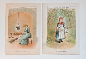 2 x Young England's Nursery Tales prints by Constance Haslewood  1890 - Picture 1 of 5
