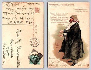 Sergeant Buzfuz - Tuck's "Dickens' Series 540" - Posted 1903 - Picture 1 of 1
