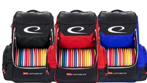 Bolsa de golf de disco mochila Latitude 64 núcleos - con capacidad para 20 discos - Imagen 1 de 19