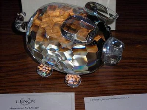 Lenox~Crystal Pig Figurine named "Meet Darling Dazzle"~$100.00~COA~NIB - Picture 1 of 6