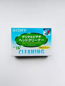 SONY Mini DV Head Cleaner DVM4CLD2 Cleaning Cassette JAPAN - Picture 1 of 3