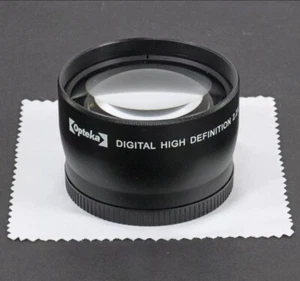 OPTEKA AF Telephoto 2.2x HD 58mm Filter Mount LENS ENHANCEMENT - NEW IN BOX - Picture 1 of 6