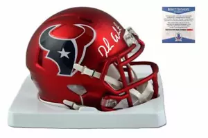 Deshaun Watson Autographed Signed Houston Texans Blaze Mini Helmet - Beckett - Picture 1 of 1