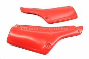 New Side Number Plates 81-83 Honda XR200R Panels Covers Flash Red (See Note)#Y53