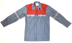Dickies Work Shirt Long Sleeve Mens S Heavy Duty Fire Resistant Welder - Picture 1 of 7
