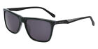 Spyder SP6029 Sunglasses Men Black Diamond Rectangle 58mm New 100% Authentic