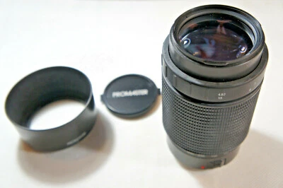 Promaster AF-MF 70-300 F4-5.6 LD Tele-Macro Lens for Canon w/ Lens Hood & Cap - Image 1 of 4