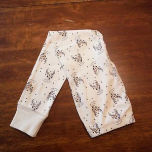  Old Navy Girls Off white Reindeer PJ Bottoms size XS 5 pajama Christmas New NWT - Picture 1 of 4