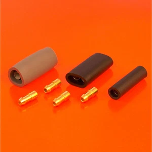 Quality 2 4 6 Way Single Double Triple 4.7mm Lucas Style Brass Bullet Connectors - Picture 1 of 11