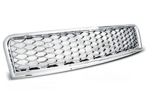 Rejilla radiador deportiva delantera sin emblema audi a4 b6 10.2000-10.2004 cromada - Imagen 1 de 1