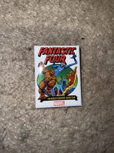 SELTENE brandneue Marvel Comics FF Fantastic Four Romita Werbe-Promo-Pin 2018 - Bild 1 von 6