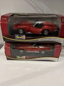 Revell 69 Corvette StingRay Convertible  1:18 scale Pair - Picture 1 of 15