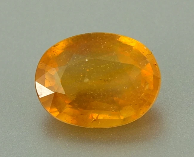 Shola Genuino 4.37 Ct Zafiro Amarillo Natural de Ceilán Foto 1 de 2