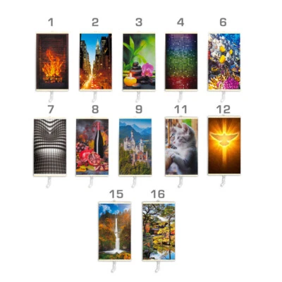 TRIO Pannello riscaldante riscaldamento a infrarossi piastre riscaldanti riscaldatore a infrarossi 17 modelli con interruttore