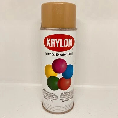 Vintage 1996 KRYLON Beige - 2504 Spray Paint Can - Image 1 of 4