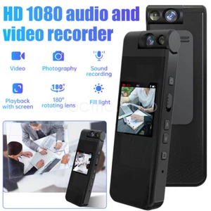 HD 1080P Body Camera Display Screen Wearable Video Recorder Sport Action Camera - Picture 1 of 23