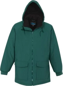 AFC Men's 3/4 Length Parka Zip Jacket Windproof Water Resistant Coat 2XL 3X 4XL - Picture 1 of 7