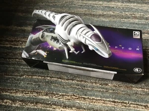 Mini Roboraptor Walking Robotic Dinosaur Toy Children's Robot Gadget - Picture 1 of 11